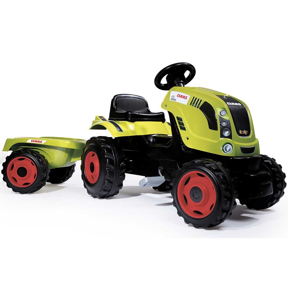 Tractor Smoby Claas Farmer XL cu Remorcă - imagine 6