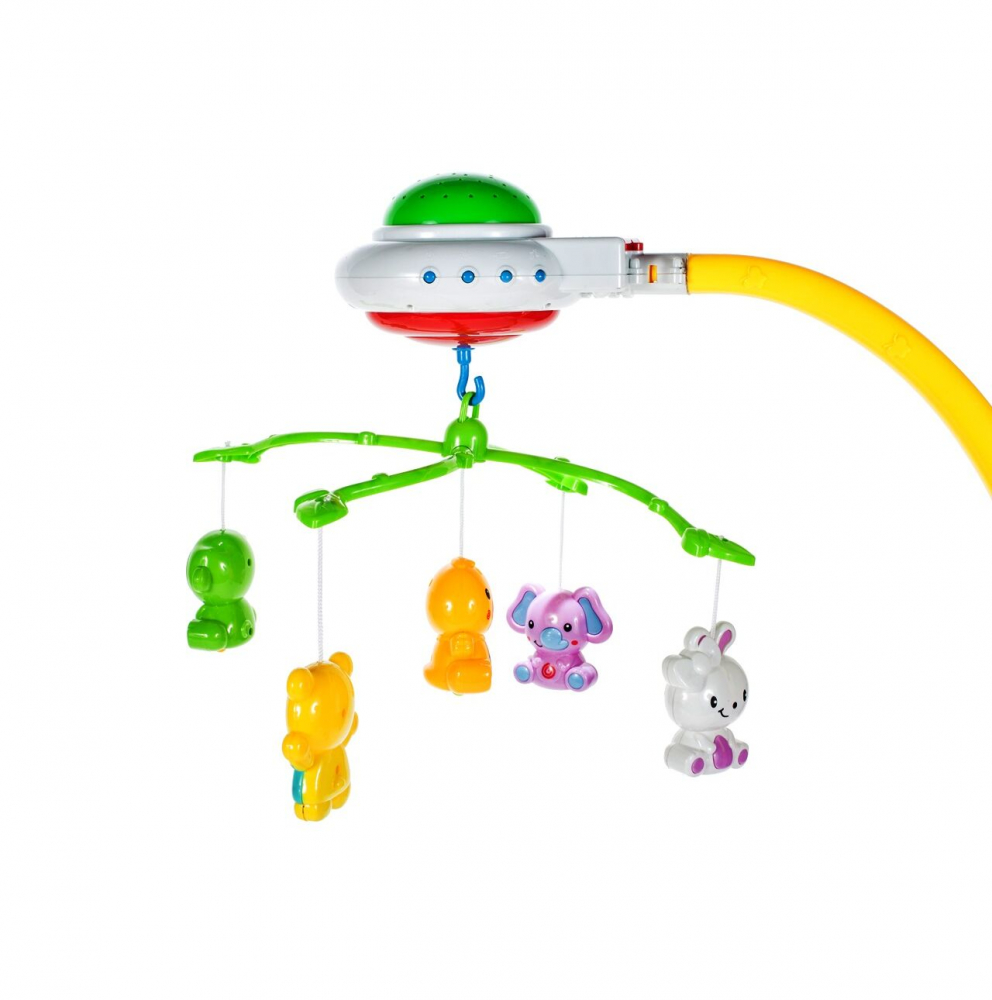Carusel Muzical MalPlay cu Proiector pentru Somn Lin - imagine 2