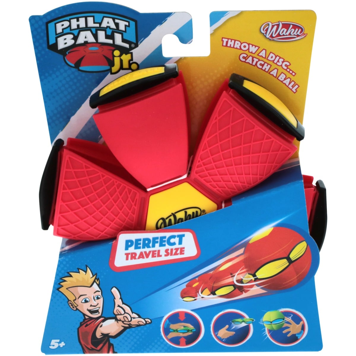 Minge Junior Phlat Ball V2 Rosu - Transformare Unica
