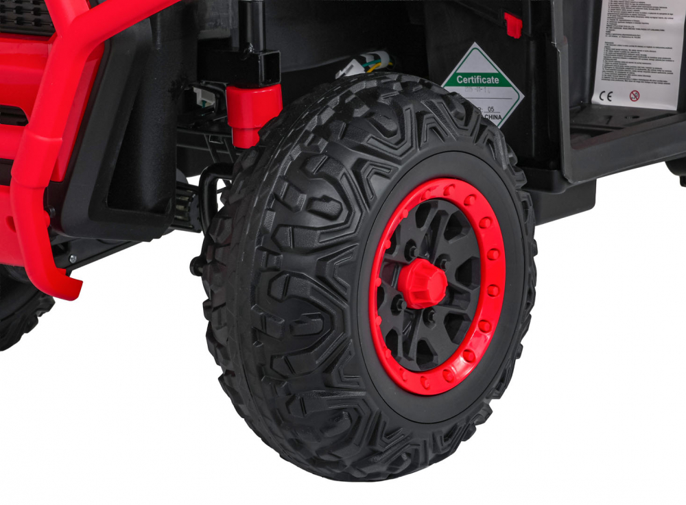 ATV Electric Ramiz Robust Red pentru Copii - imagine 6