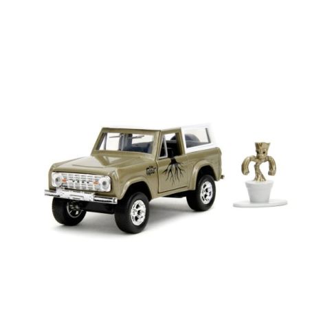 Jada Marvel Set Metalic Bronco & Groot - imagine 3