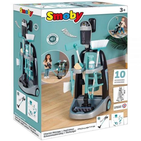 Smoby Set Curatenie cu Aspirator Electronic - imagine 13