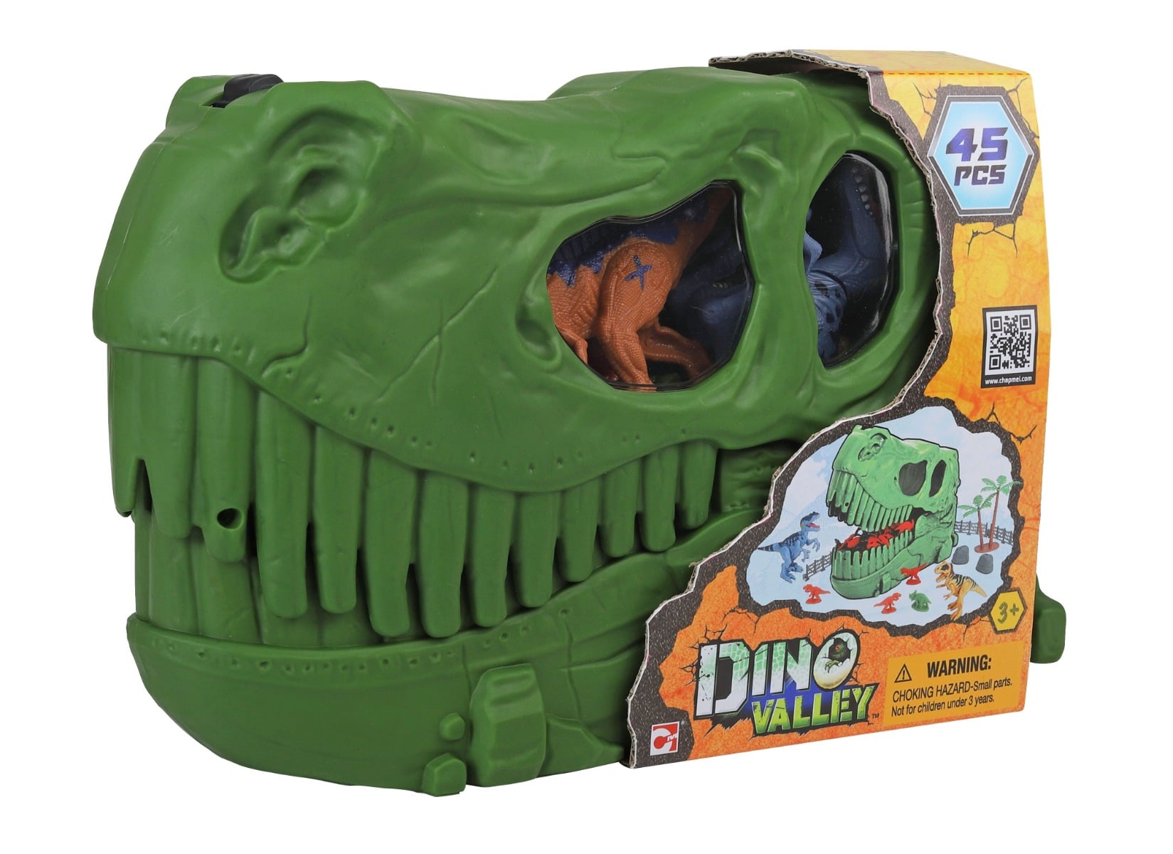 Set Joaca Dino Valley, 45 Piese, Figurine Dinozauri