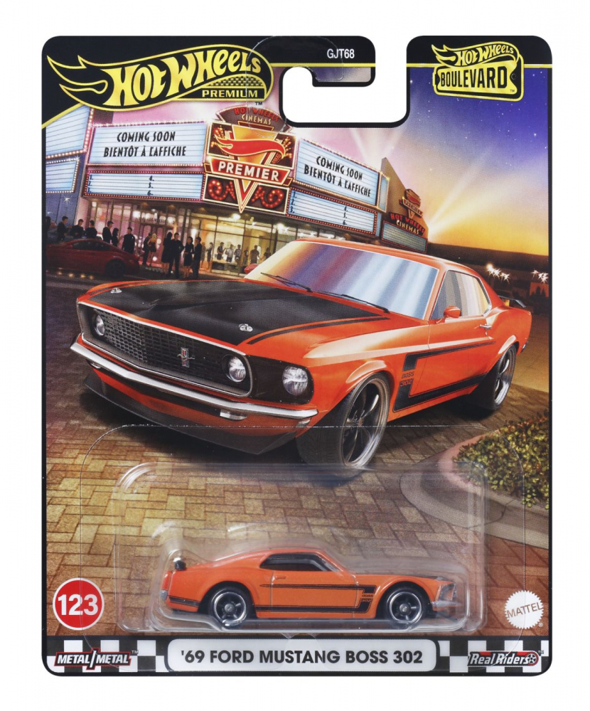 Hot Wheels Ford Mustang Boss 302 Premium