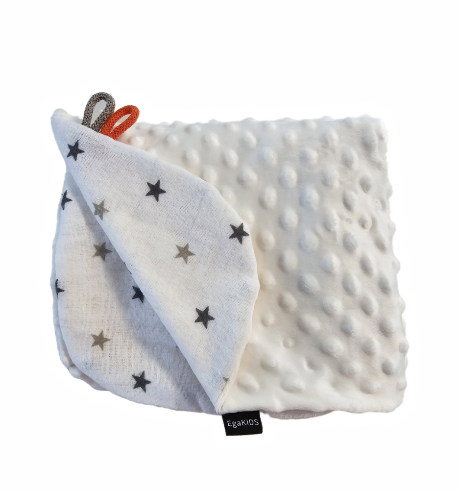 Paturica Minky Egakids Stars, 75x75 cm