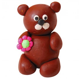 Set Plastilina Moje Bambino, 2.8 kg, 12 Culori - imagine 2