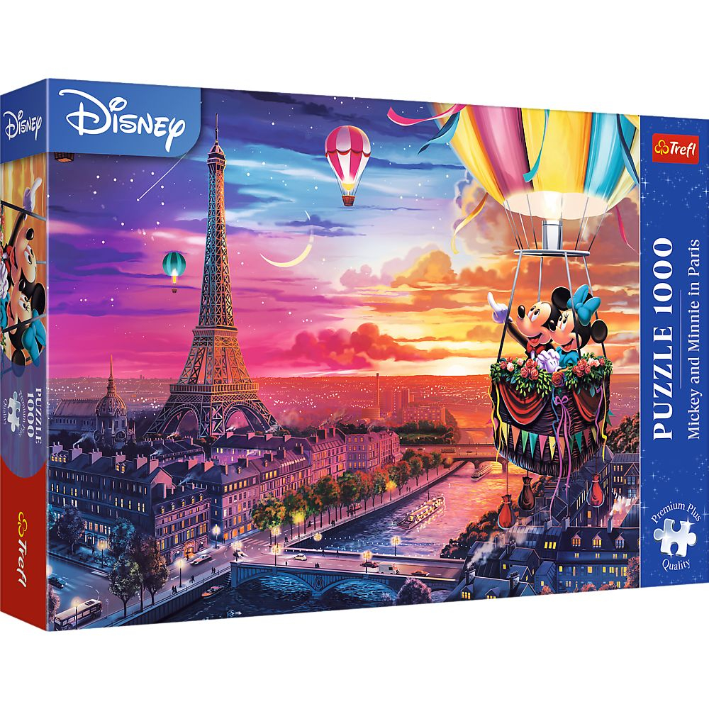 Puzzle Trefl 1000 Premium Disney Mickey & Minnie