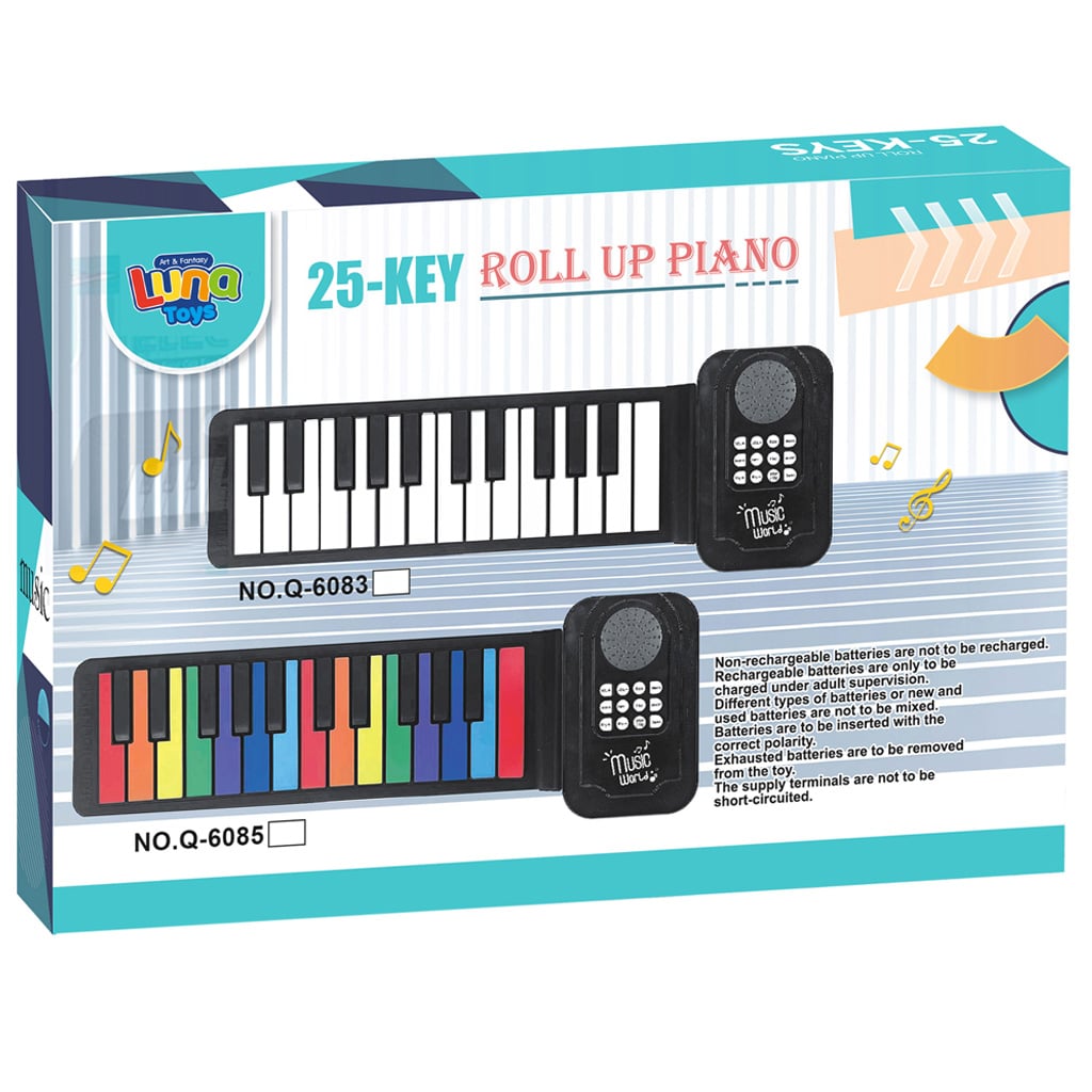 Orga Muzicală Silicon Luna Toys 25 Clape - Copii