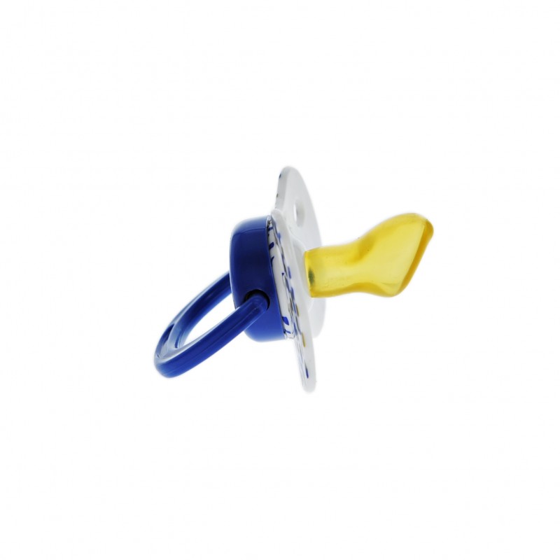 Suzetă Latex Ortodontică Minut Baby, 6+, Albastru