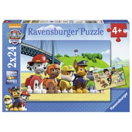 Puzzle Patrula Cățelușilor 2x24 Piese Ravensburger