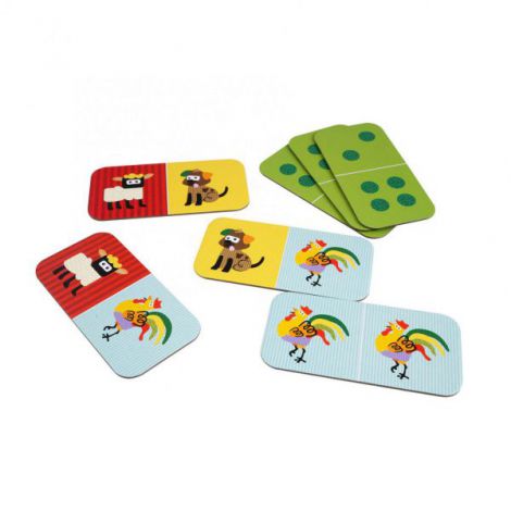 Joc DOMINO Barbo toys - Educational si distractiv - imagine 2