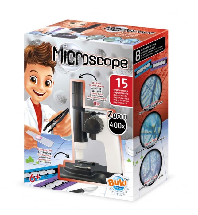 Microscop Buki 400x - 15 Experimente