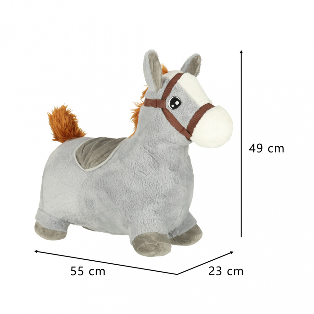 Calut Gonflabil Ikonka Grey - Jucarie Sarit Copii - imagine 4