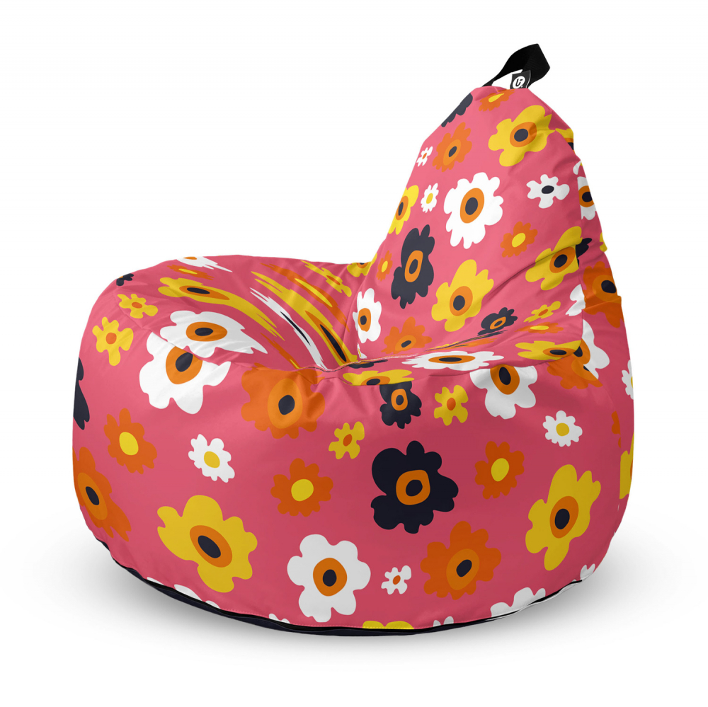 Fotoliu Puf Updeco Daisy Roz | Confort Maxim - imagine 5