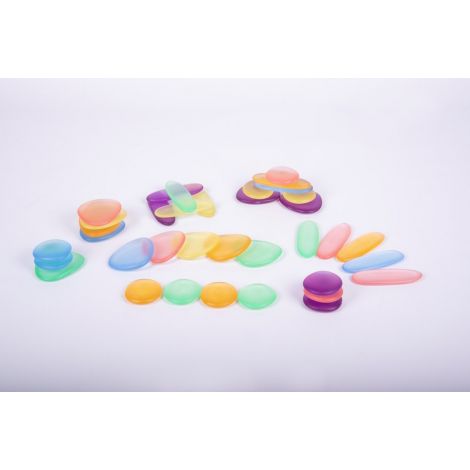 Edx Pietre Translucide Rainbow - Joc Educativ 36 buc - imagine 6
