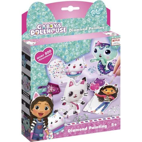 Set Diamond Painting Gabby's Dollhouse Totum