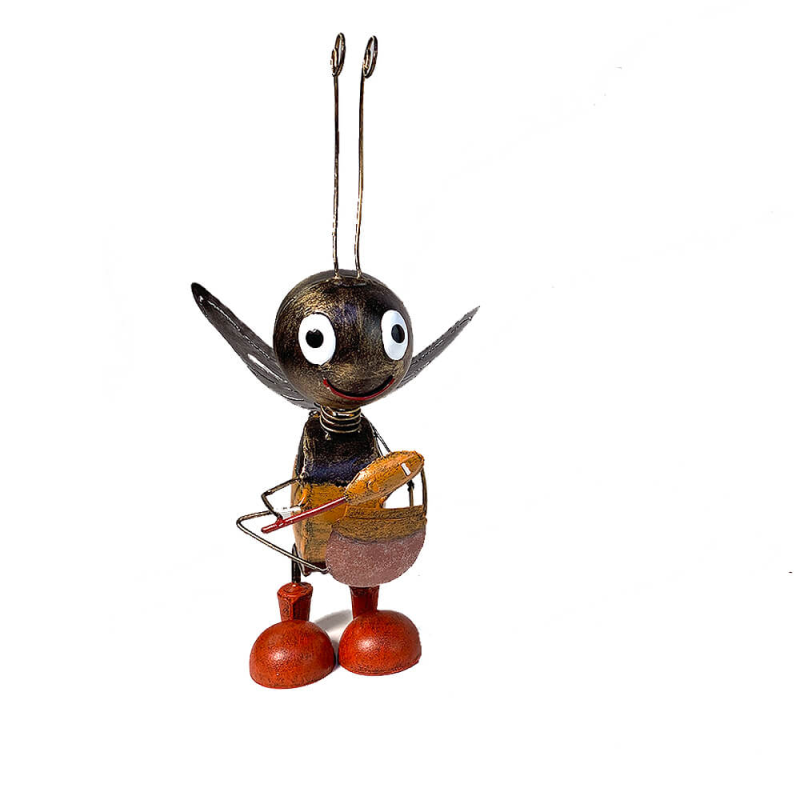Decor Albina Metalică Grădină 36cm | Diverse - imagine 4