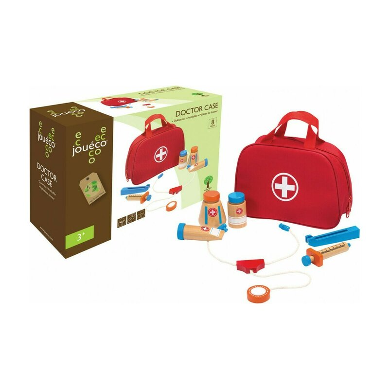Joueco Set Doctor Lemn FSC - Jucarie Educationala