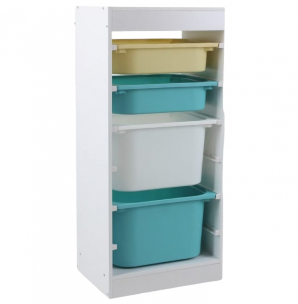 Organizator Ginger Home 4 Cutii | Raft Jucării Copii - imagine 4