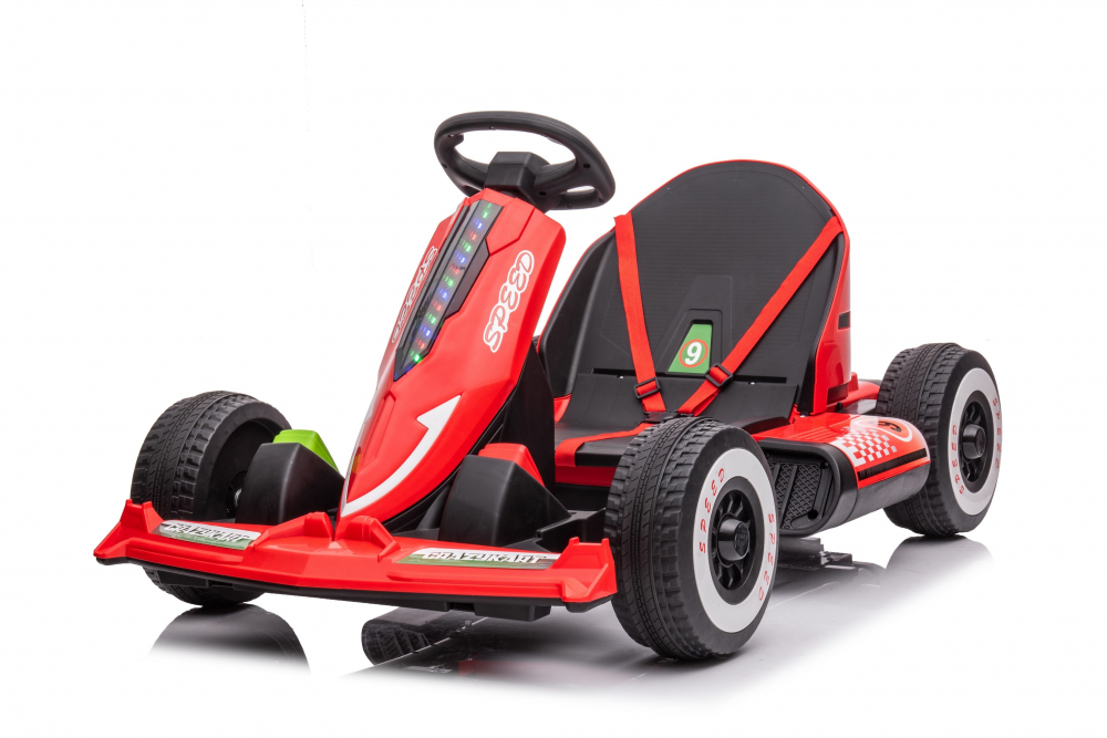 Kart Electric Nichiduta Speed Red, 12V cu Telecomandă - imagine 3