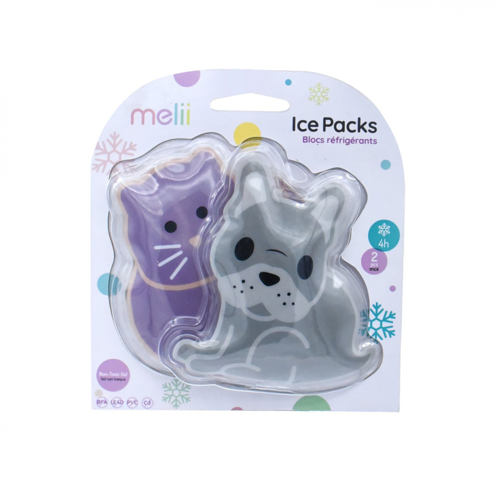 Melii Set 2 Pachete Gel Termic Bulldog Pisica - imagine 5