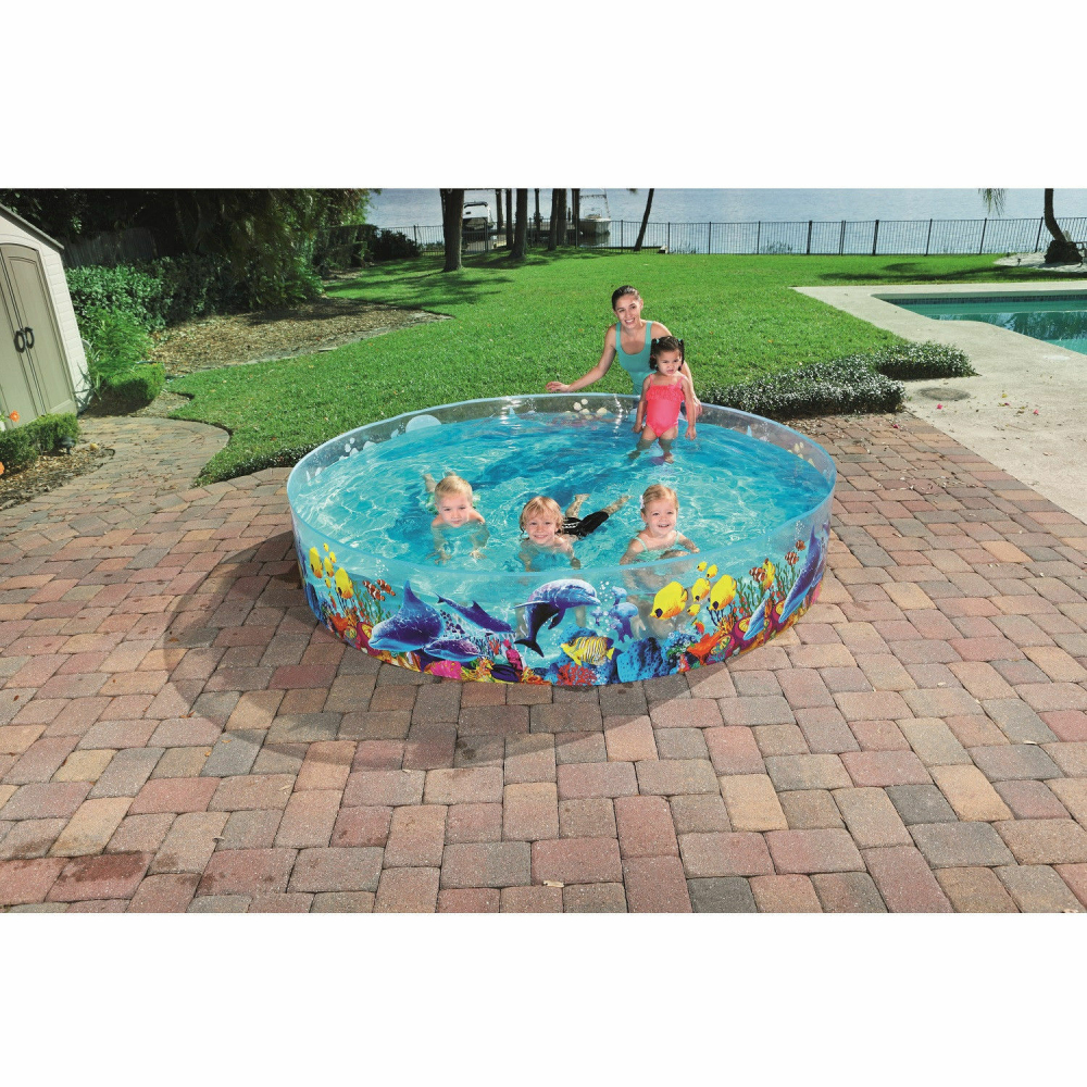 Piscina Bestway Fill n Fun 244cm pentru Copii Distracție Vară