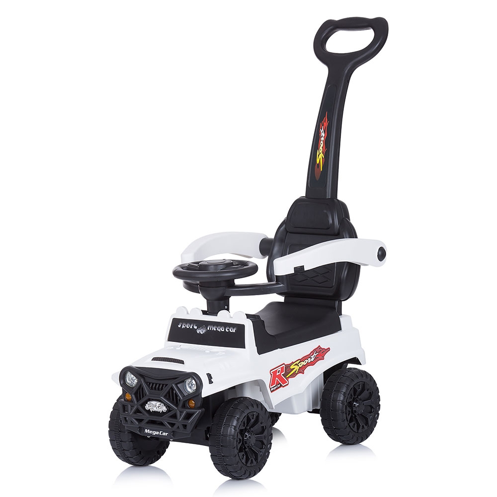 Mașinuță Chipolino Safari White cu mâner și muzică - imagine 2