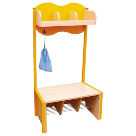 Vestiar Gradinita Nor 3 Portocaliu Moje Bambino