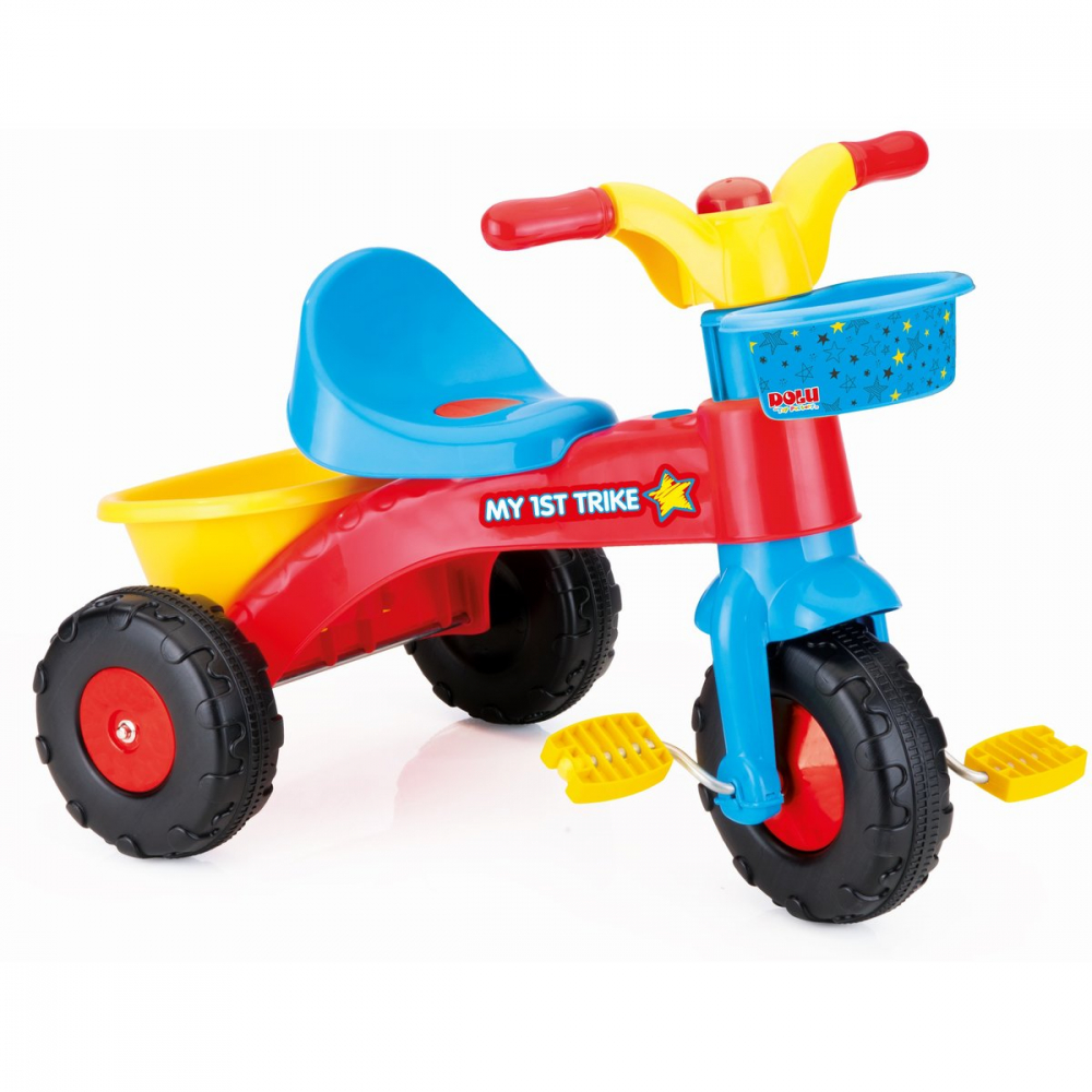 Tricicleta Dolu cu Pedale 2+, Claxon - imagine 3