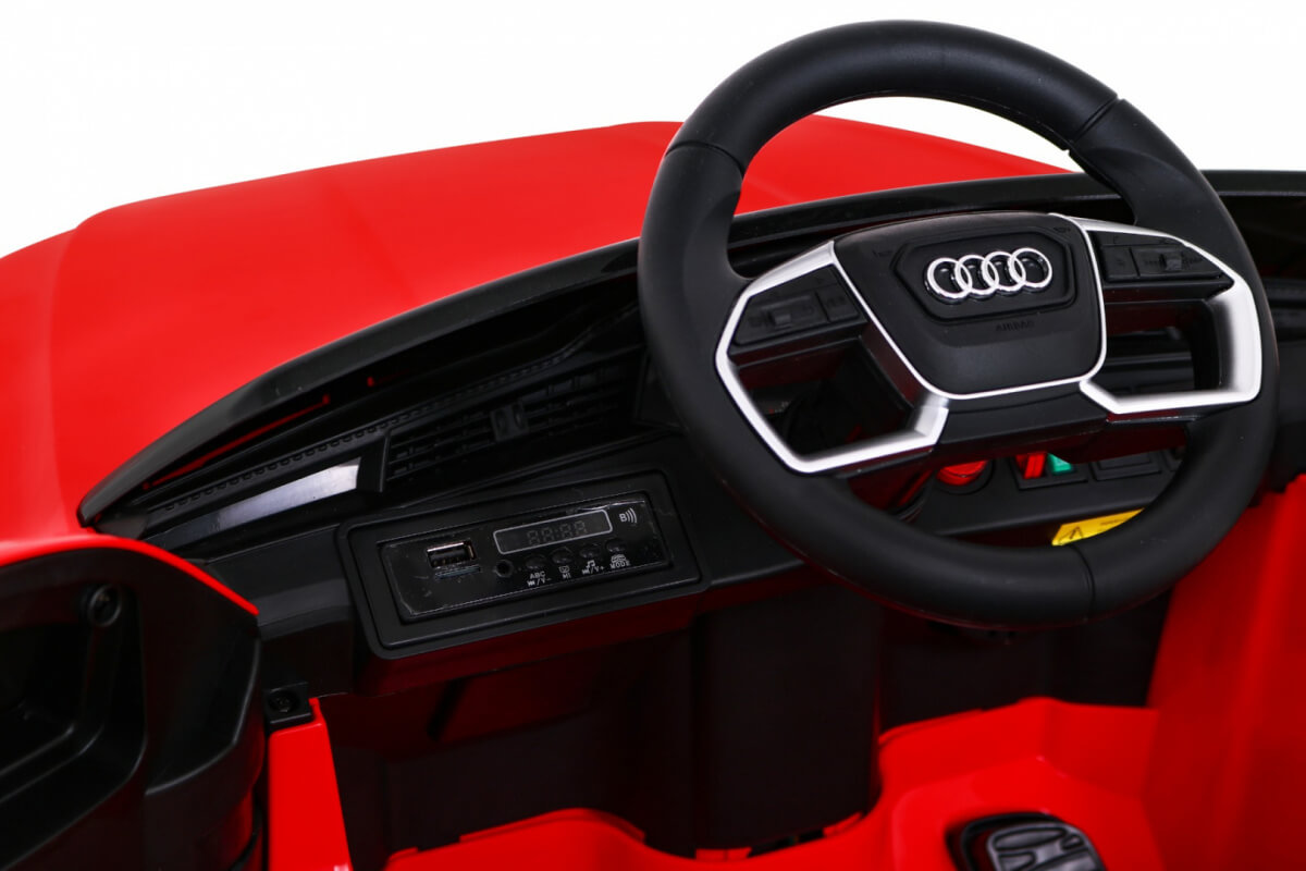 Mașinuță Electrică Audi E-Tron Sportback 4x4 Roșu - imagine 4