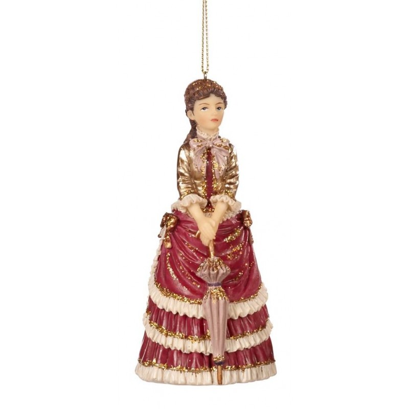 Ornament Brad Castelana, 13 cm - imagine 2