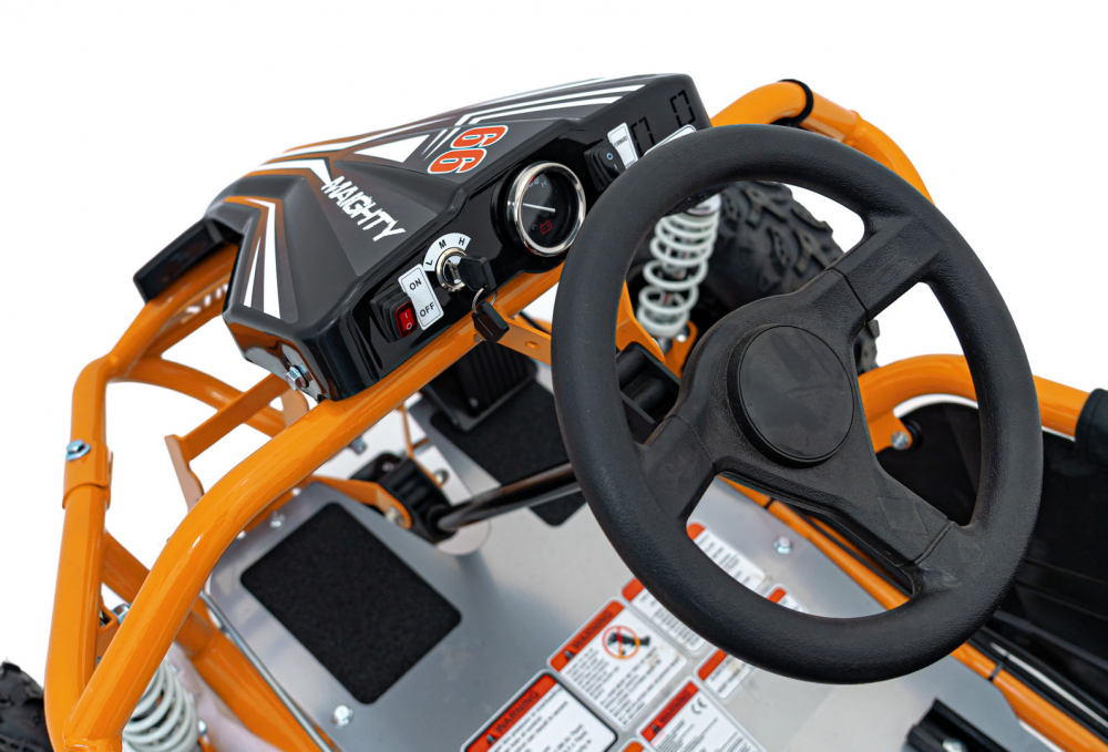 Kart Electric Maighty Orange Ramiz 1000W - 30km/h - imagine 12