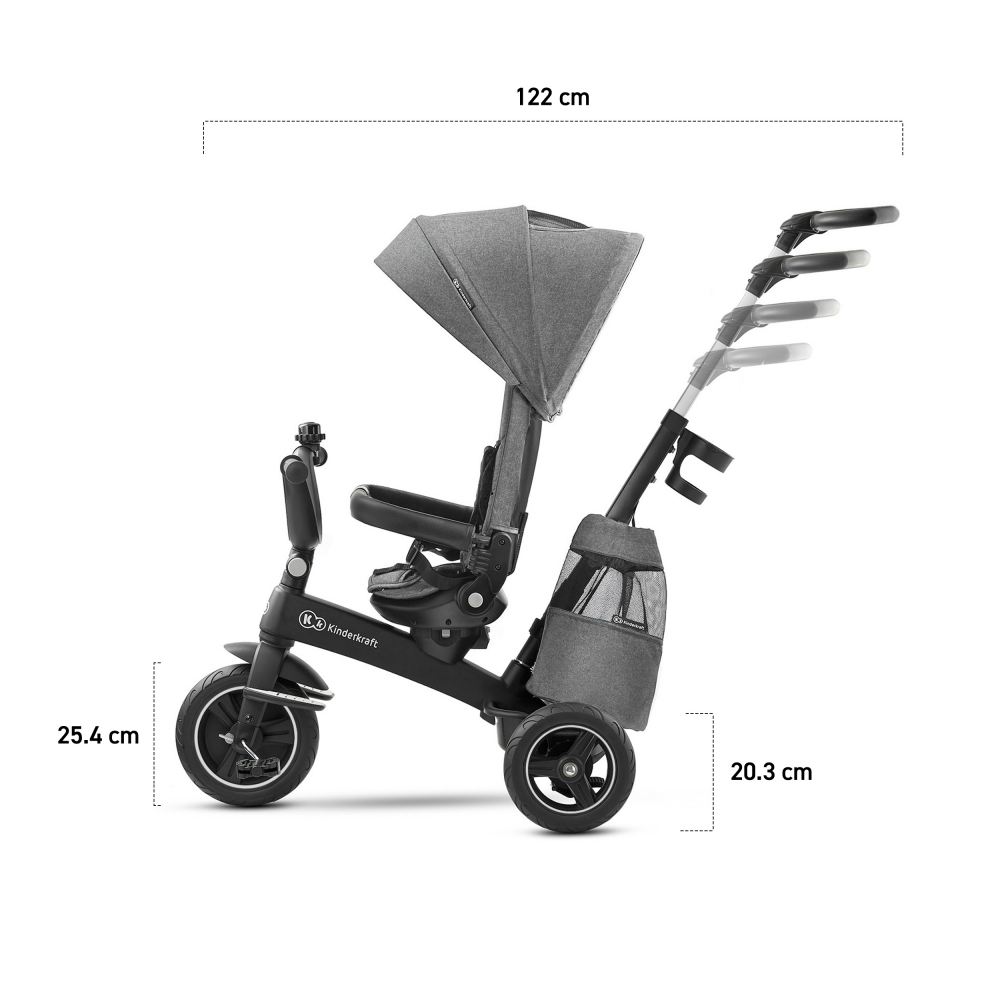 Kinderkraft Easytwist - Tricicleta cu șezut rotativ - imagine 7