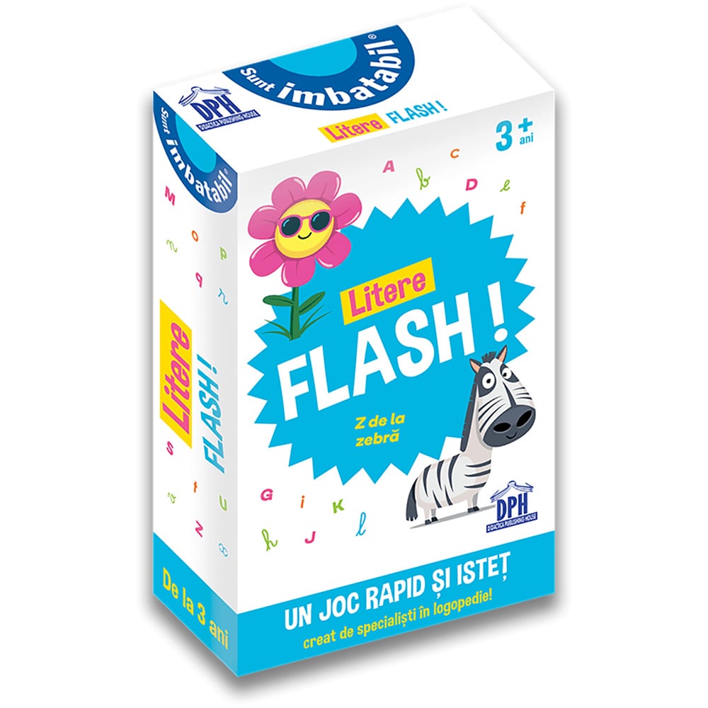 DPH Sunt imbatabil Litere flash! Joc educativ