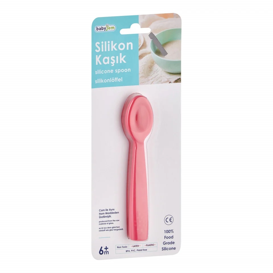 Lingurita Silicon BabyJem Roz pentru Diversificare - imagine 4