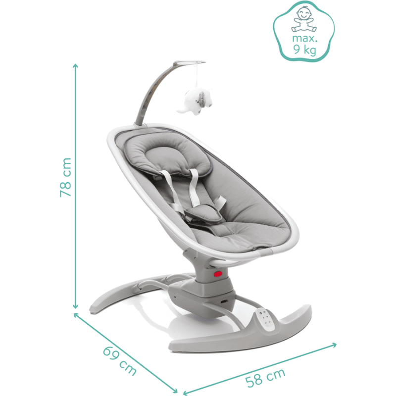 Leagan Electric Fillikid Mimi Grey, 5 puncte - imagine 2