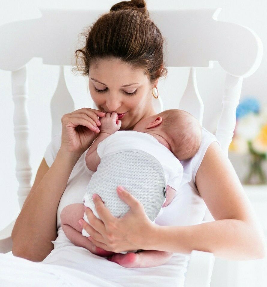 Centura Sustinere Spate Babyjem Bebe, Alba - imagine 6