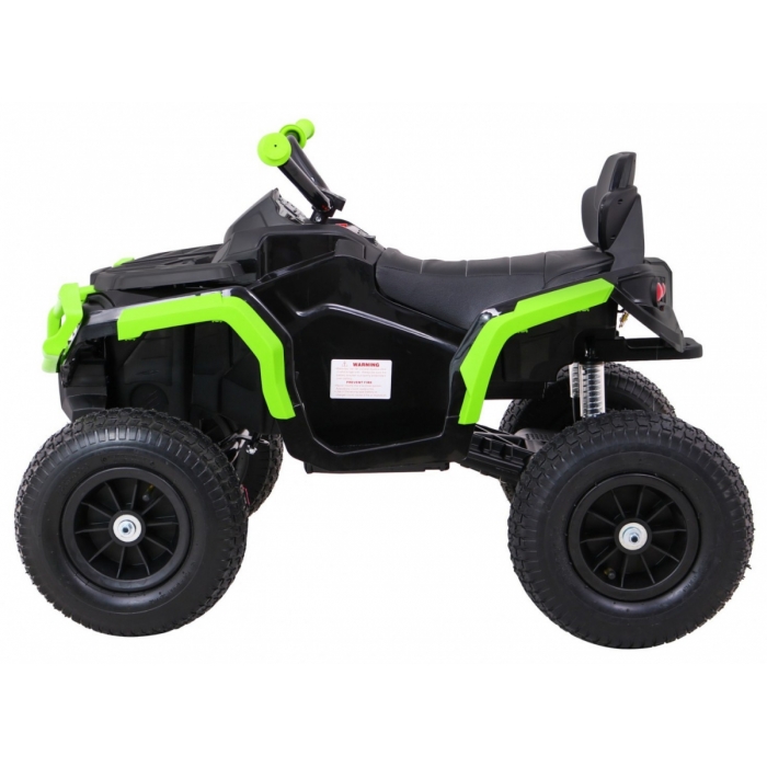 ATV Electric Copii Ramiz 90W Negru-Verde - imagine 8
