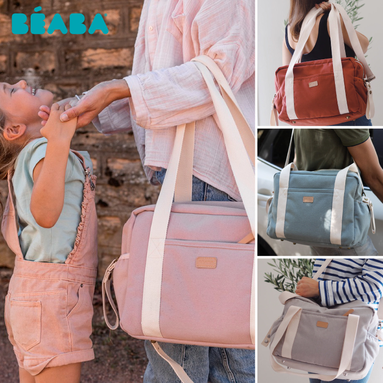 Geantă de înfășat Beaba Paris Brick, Unisex și Modernă - imagine 7
