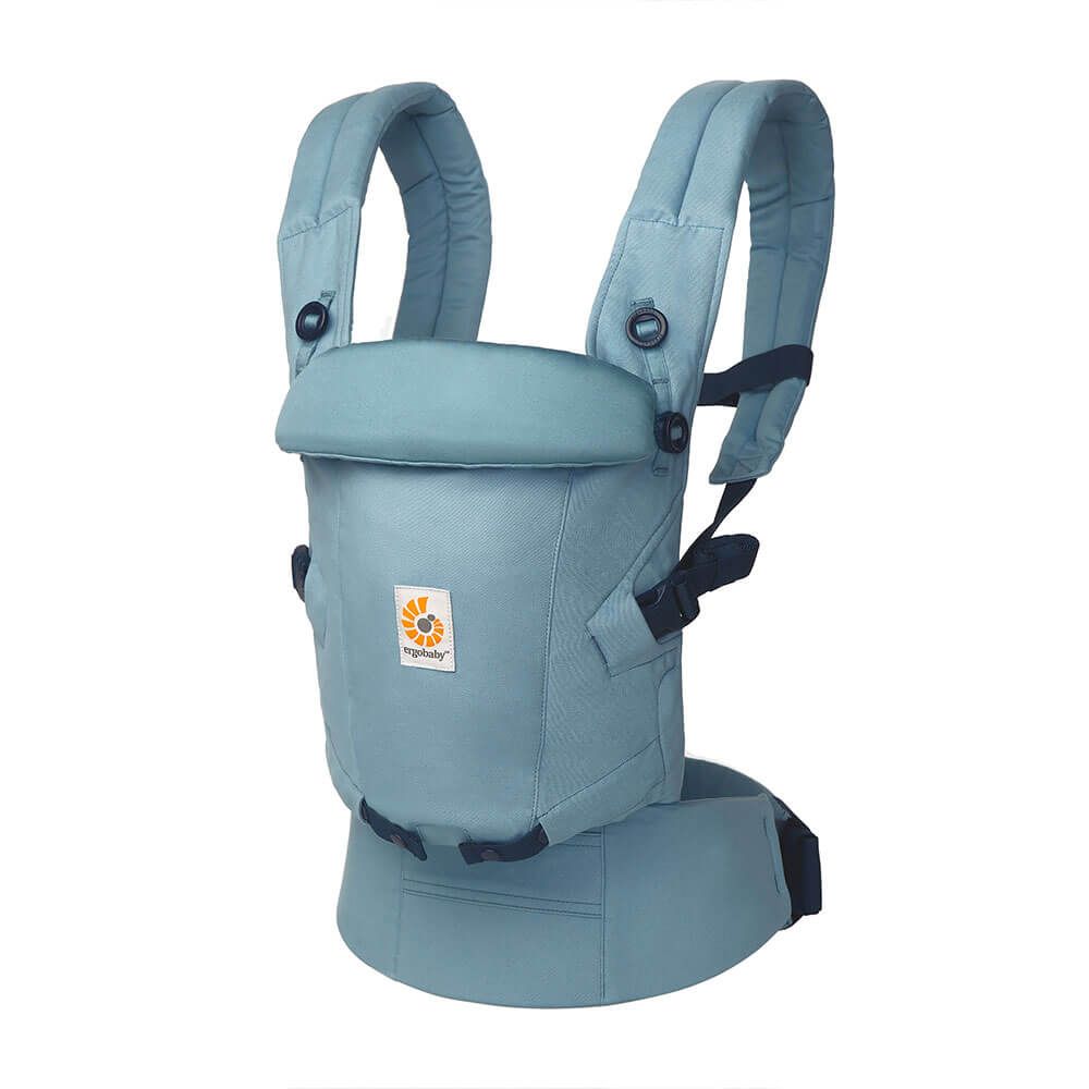 Marsupiu Ergobaby Adapt Soft Touch, Blue - imagine 3