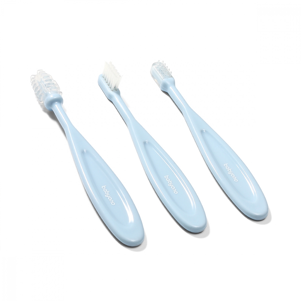 Set 3 Periute Baby Ono Bleu Igiena Orala Bebelusi