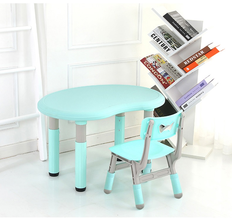 Set Masuta si Scaunel Nichiduta Study Mint Reglabil - imagine 8