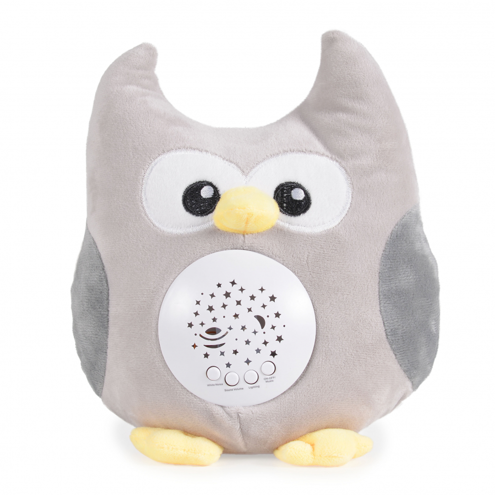 Moni Friendly Owl Lampa Veghe Sunete Albe