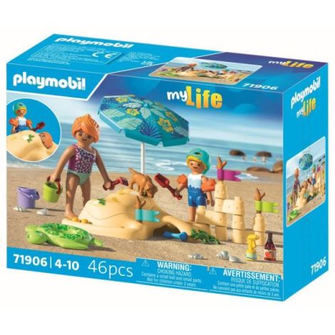 Playmobil Jucarie Plaja Familie - Distractie Creativa - imagine 3