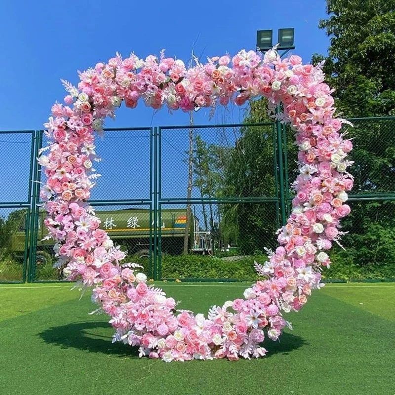Arcada Inima Aurie Procart | Decor Evenimente - imagine 5