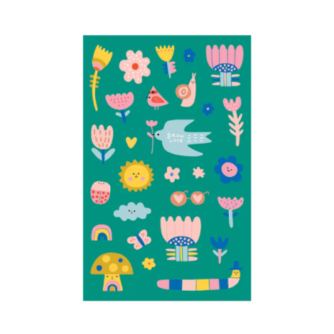 Abtibilduri Garden of Love Ooly | Decor Creativ - imagine 3