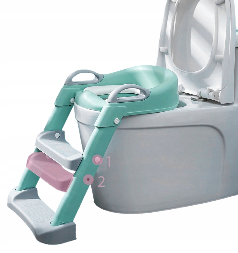 Reductor Toaleta Little Mom Pliabil cu Manere - imagine 8