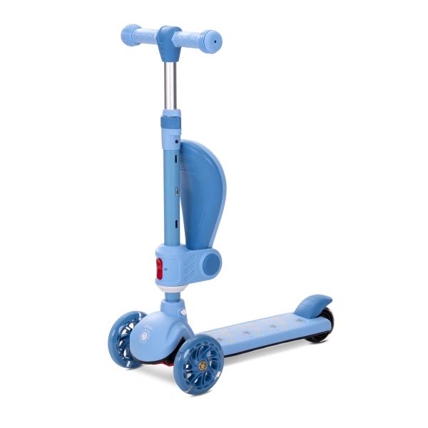 Trotineta Lorelli Speedster Blue cu LED și scaun - imagine 3