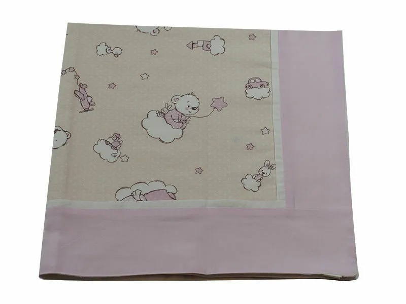 Paturica Ursuletul Martinica Roz Kids Decor - imagine 3