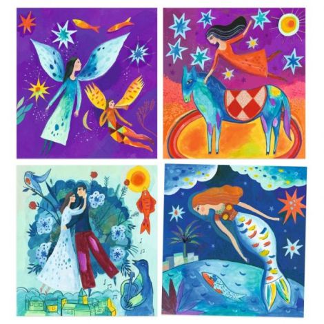 Atelier Pictură Djeco Marc Chagall Suprarealist - imagine 5